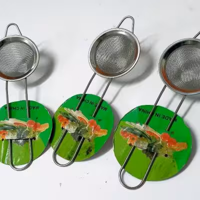 چای صاف کن استیل دهانه 7 سانت وارداتی