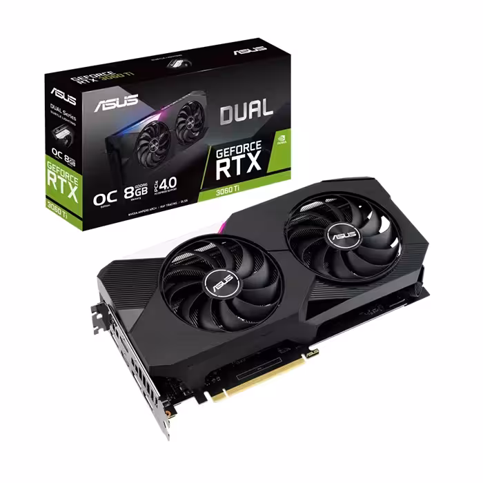 کارت گرافیک ایسوس Dual GeForce RTX 3060 TI OC Edition 8GB