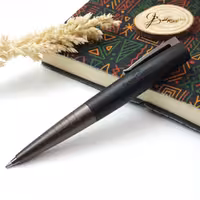 فابرکاستل خودکار لووم گان متال مات 149305 Faber-Castell Loom Gunmetal Ballpoint Pen