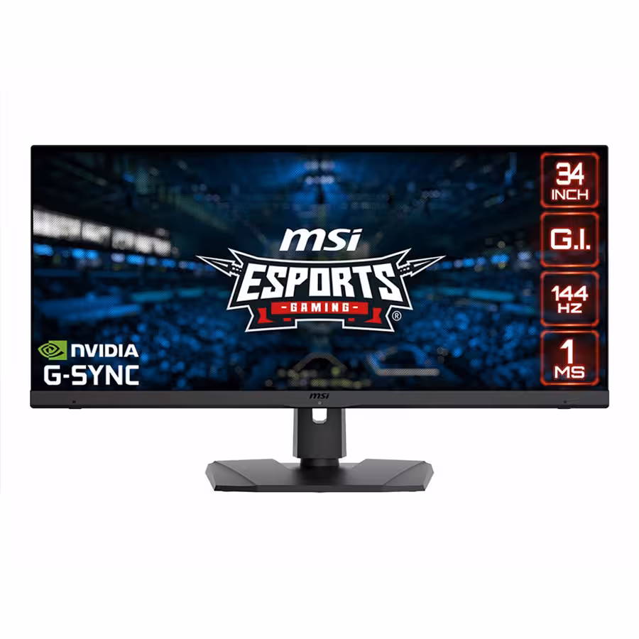 مانیتور 34 اینچ ام اس آی Optix MPG341QR 144hz 1Ms IPS