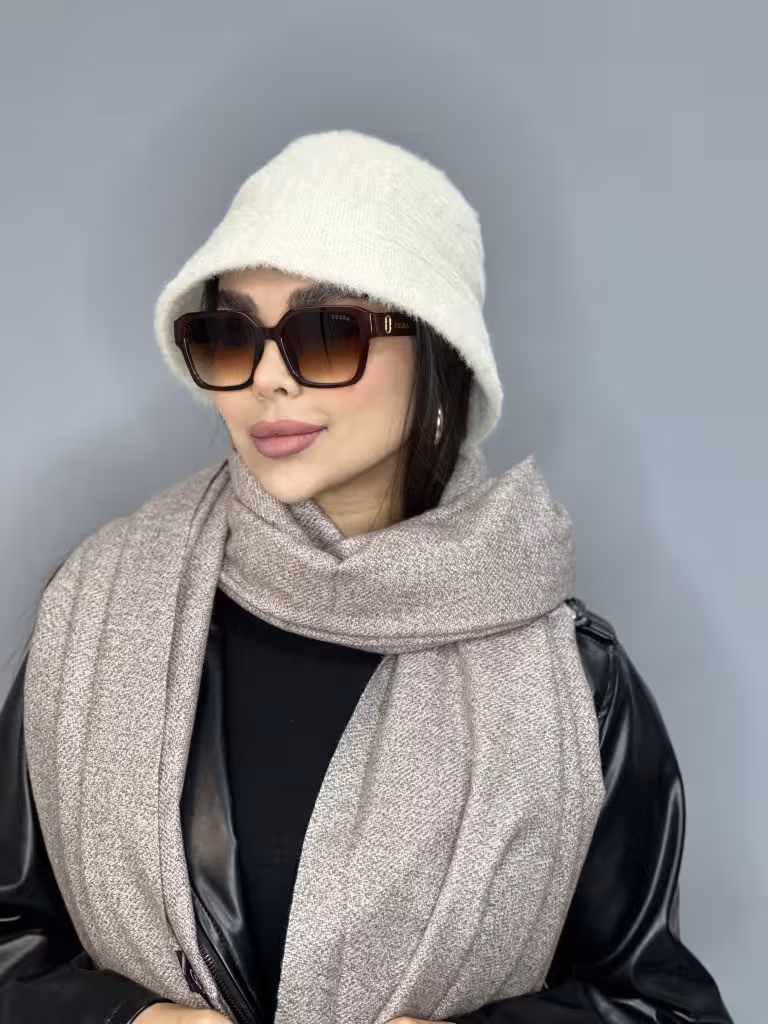 عينك آفتابي اورجينال PRADA پرادا زنانه دخترانه قهوه ای ترند يووي 400