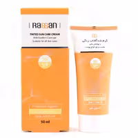 کرم ضد آفتاب رنگی (بژ روشن) SPF50 راسن 40 میلی لیتر