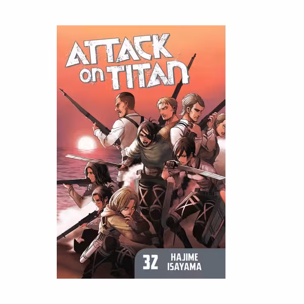 کتاب مانگا ATTACK ON TITAN VOL32 حمله به تایتان جلد 32