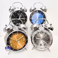 ساعت رومیزی زنگدار استیل در 4 رنگ
