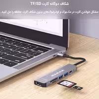 هاب 6 پورت USB-C ماکار مدل MK-HDMI