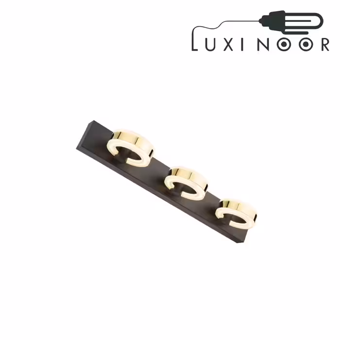 چراغ دیواری بالا آینه و بالا تابلو روشا مدل A50 مشکی