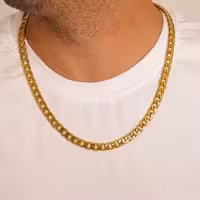 زنجیر مردانه کارتیر (Cartier ) 9 میل با استیل 304 درجه یک .کد z41.