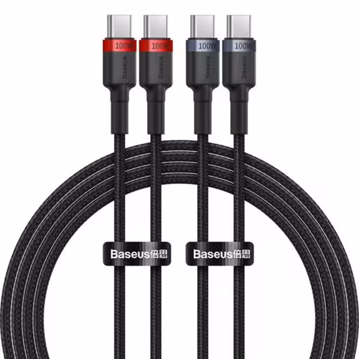 کابل تبدیل USB-C بیسوس مدل B-2pcs طول 2 متر