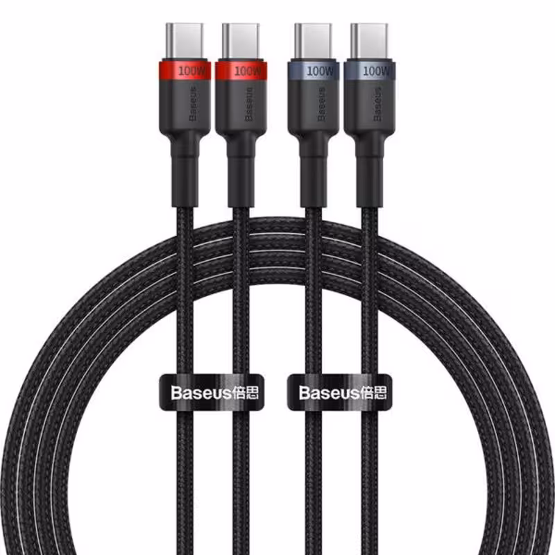 کابل تبدیل USB-C بیسوس مدل B-2pcs طول 2 متر