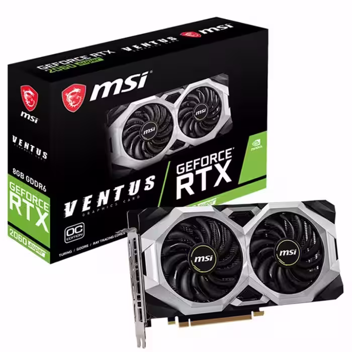 کارت گرافیک ام اس آی MSI 2060 SUPER VENTUS OC 8GB
