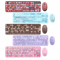 کیبورد و ماوس بی سیم AULA AC306 BLACK