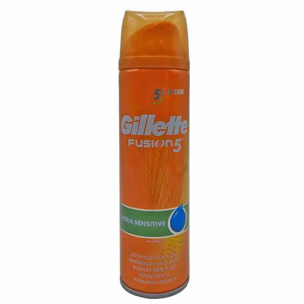 ژل اصلاح Fusion5 Ultra Sensitive ژیلت