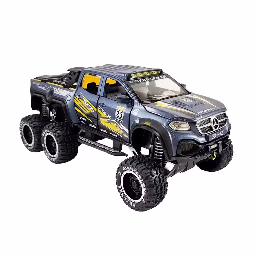 ماشین بازی مدل بنز پیکاپ دیزاین 6 چرخ NO.M316