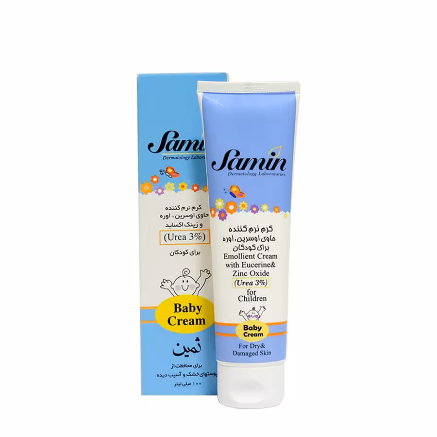 کرم نرم کننده اوسرین و اوره 3 درصد کودکان ثمین 100 میلی لیتر