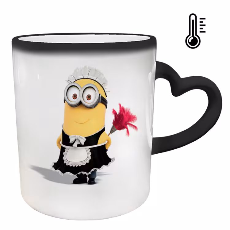 خرید ماگ-لیوان حرارتی  دسته ساده  مینیون کد 32