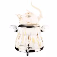 ست کتری و قوری کروپ ست مدل ماربل 1222