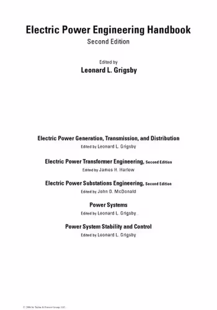 خرید و دانلود نسخه کامل کتاب Power System Stability and Control