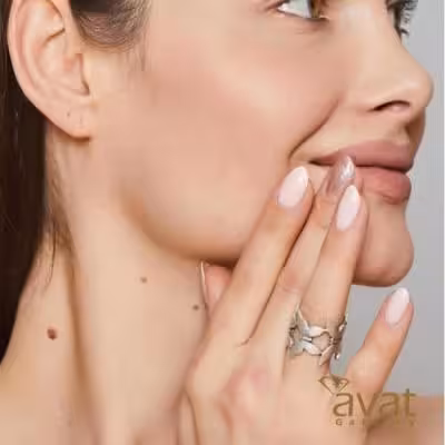 خرید انگشتر پروانه رینگی ورشو