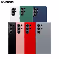 کاور چرمی S24 Ultra برند KzDoo مدل Nobel