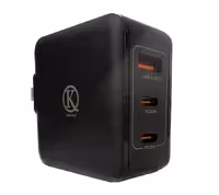 خرید و قیمت آداپتور شارژر 65W کورانکو با دو پورت TYPE C پشتیبانی از PD