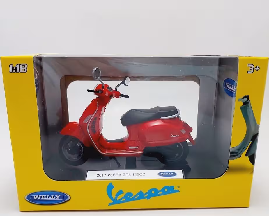 موتور وسپا 1:18 ویلی Vespa