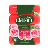 صابون دالان Dalan Glycerin & Organic Rose با رایحه گل رز 600 گرم