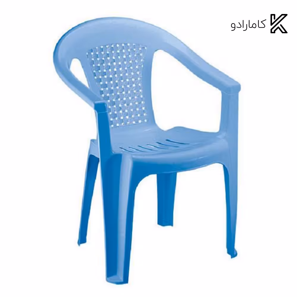 صندلی دسته دار حصیری ناصر پلاستیک کد 854