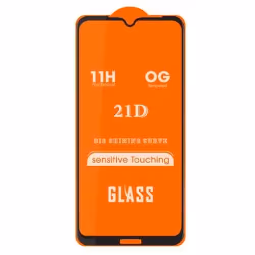 گلس فول چسب شیشه ای 21D سامسونگ