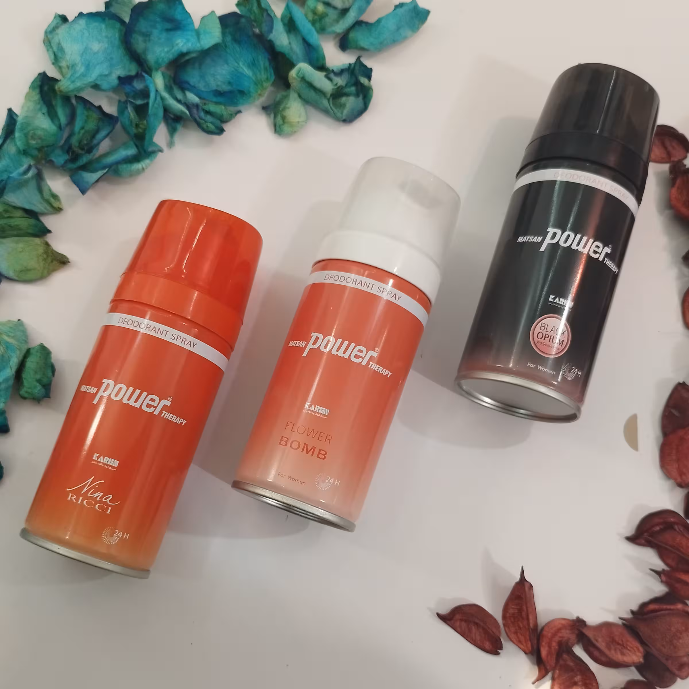 پک سه عددی اسپری بدن 24 ساعته پاور حجم 150 میل 