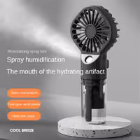 پنکه شارژی همراه با اسپری