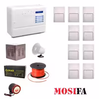 پکیج دزدگیر اماکن فایروال F10 مدل FF9