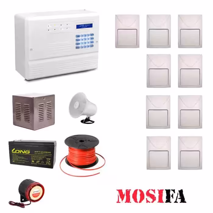 پکیج دزدگیر اماکن فایروال F10 مدل FF9