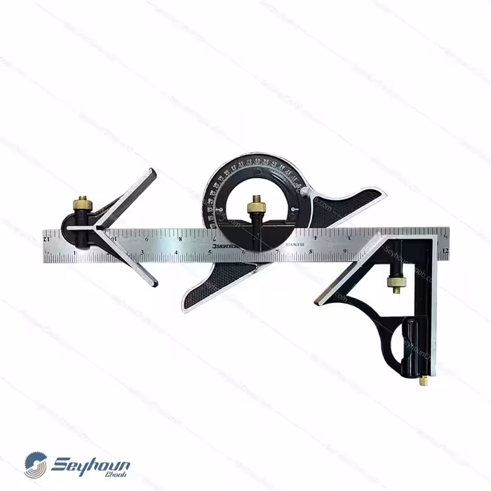 گونیای 30 سانتی متری مرکب 4 تکه silverline