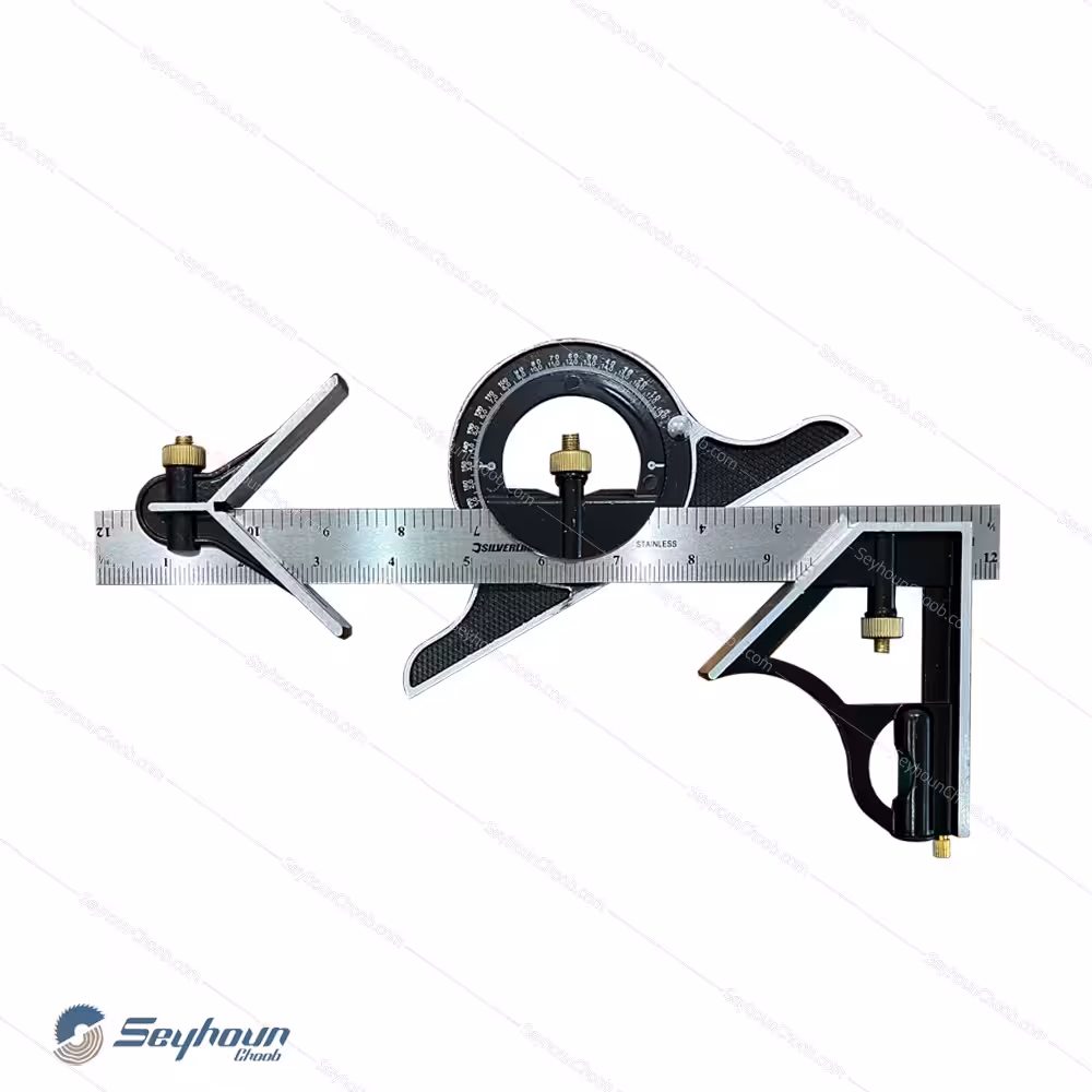 گونیای 30 سانتی متری مرکب 4 تکه silverline