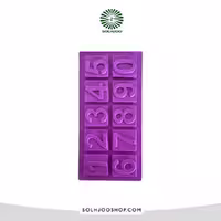 قالب سیلیکونی اعداد انگلیسی مارکو