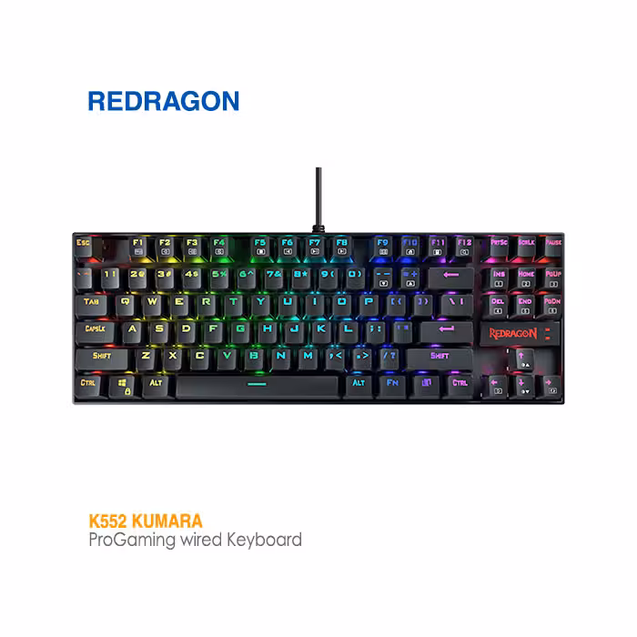 کیبورد بی سیم ردراگون K552 KUMARA RGB Pro Gaming