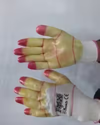 دستکش ژله ای پی وی سی فوکس
