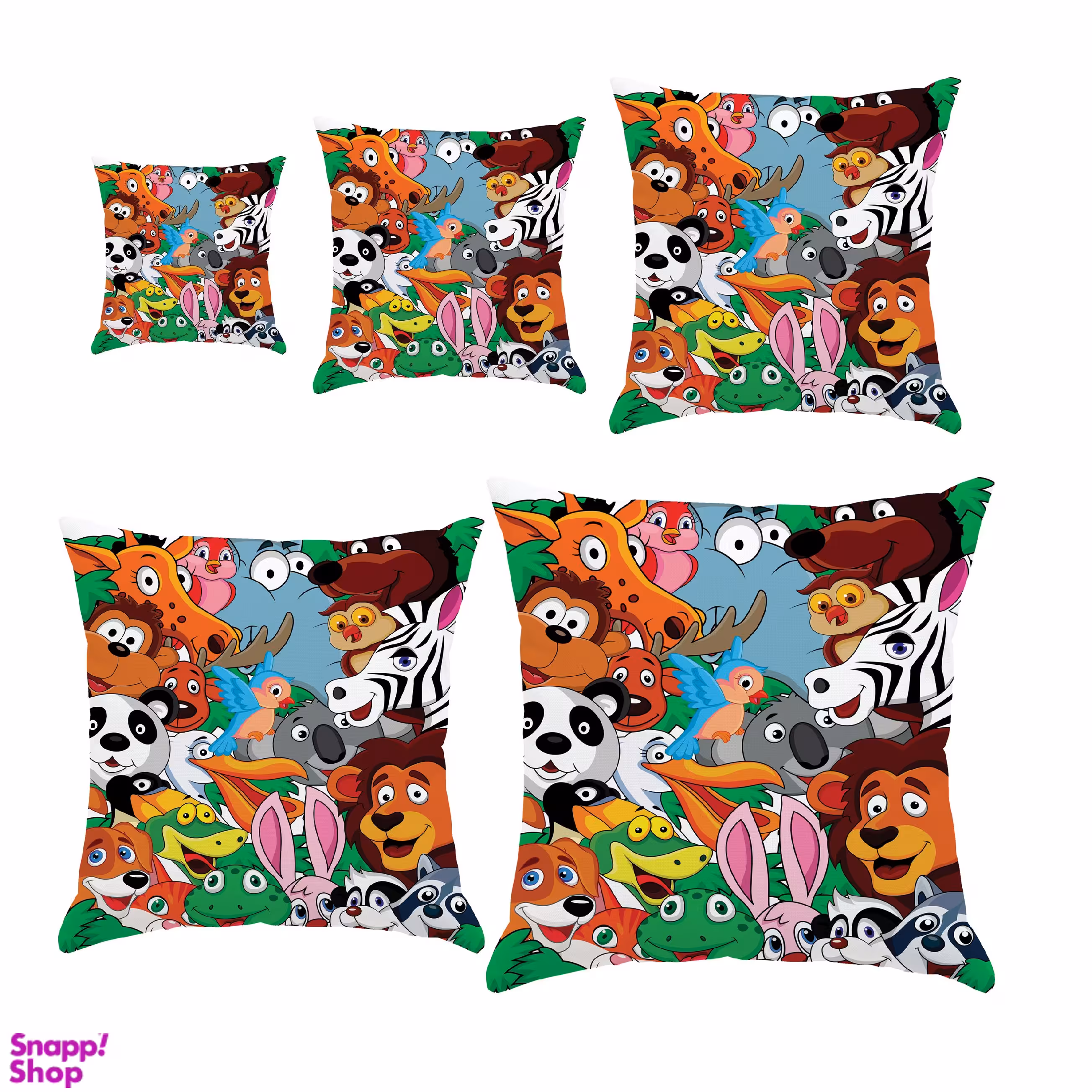 کوسن مدل S5-10856 مجموعه 5 عددی چند رنگ