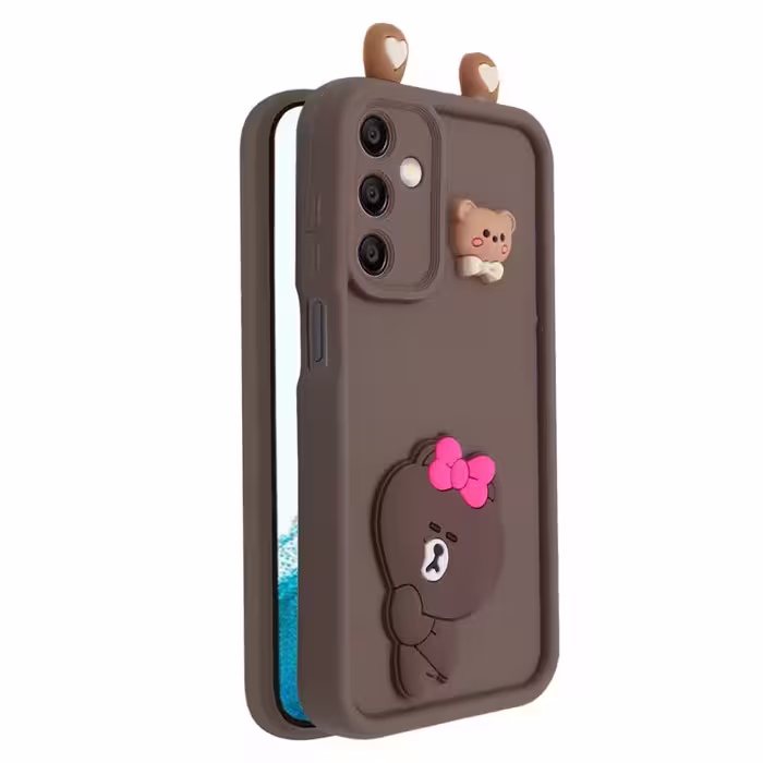 کاور فانتزی مدل KittyBear مناسب برای گوشی موبایل سامسونگ Galaxy A15
