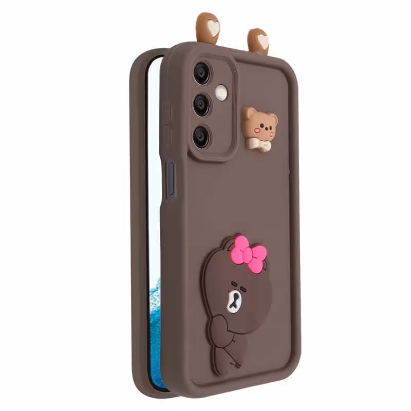 کاور فانتزی مدل KittyBear مناسب برای گوشی موبایل سامسونگ Galaxy A15