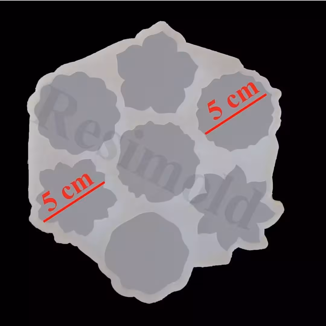 قالب سیلیکونی کد 121 ( اشکال مینیاتوری )