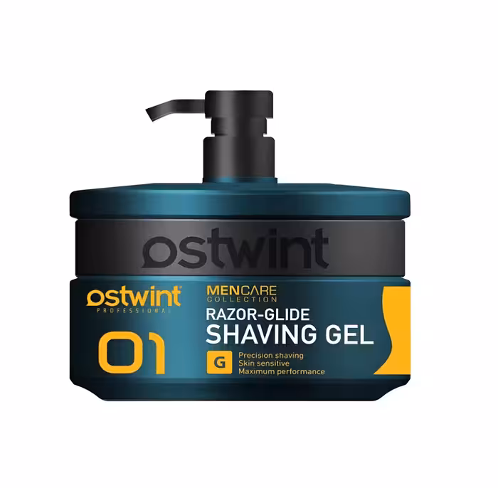 ژل اصلاح اوست وینت Ostwint Shaving Gel Brown سبز شماره 01 حجم 1000 میل