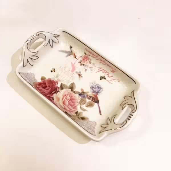 بشقاب سرامیکی کوچک طرح جوجه