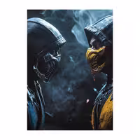 قیمت متال پوستر گیمینگ مورتال کامبت MortalKombat کد N202 مشخصات
