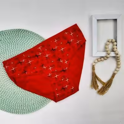 شورت زنانه طرح مربع قرمز کد 9037