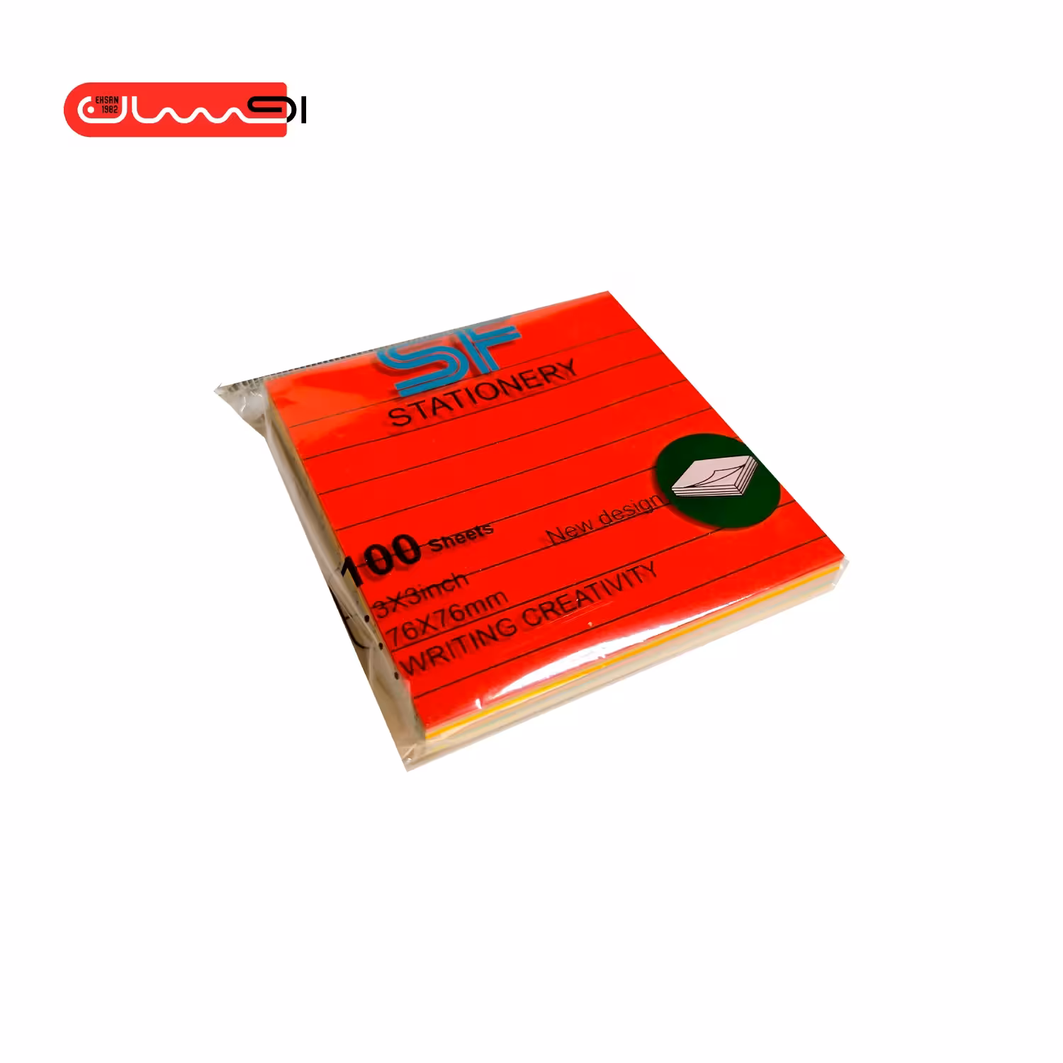استیکی نوت خط دار mix Colour کد 327 – SF