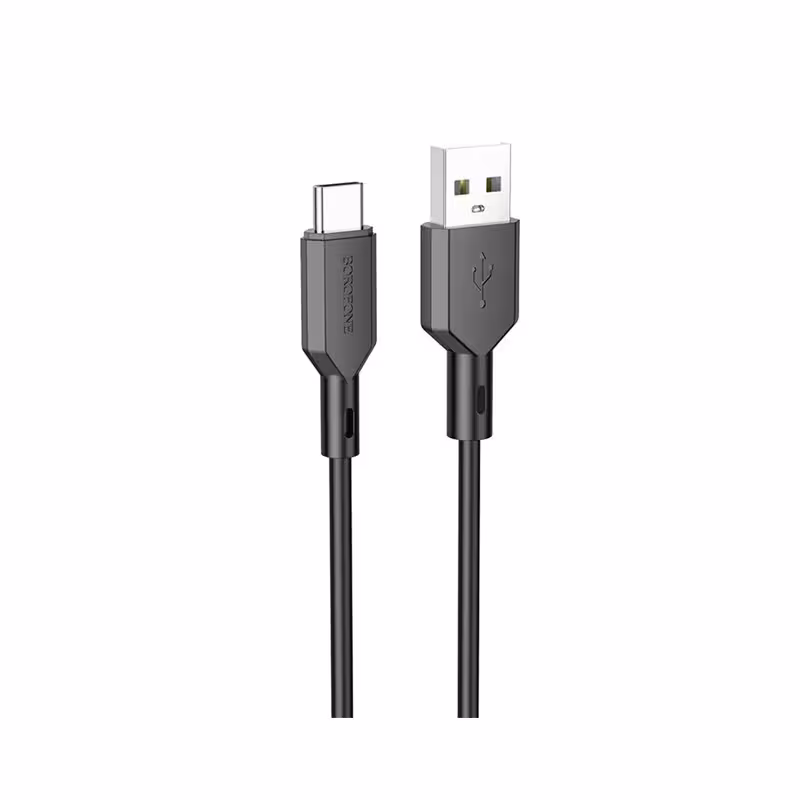 کابل تبدیل USB به USB-C بروفون مدل BX70 طول 1 متر
