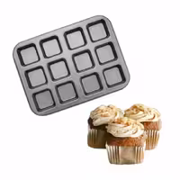 قالب تفلون مافین مربعی معمولی