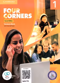 کتاب انگلیسی فور کرنرز Four Corners 1 2nd Edition