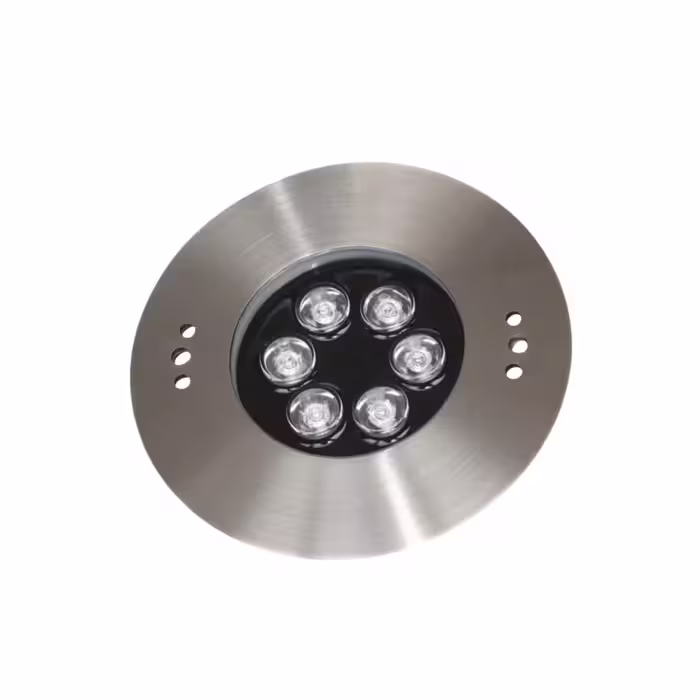 چراغ توکار استخری 18 وات استیل فول کالر برند Ledman